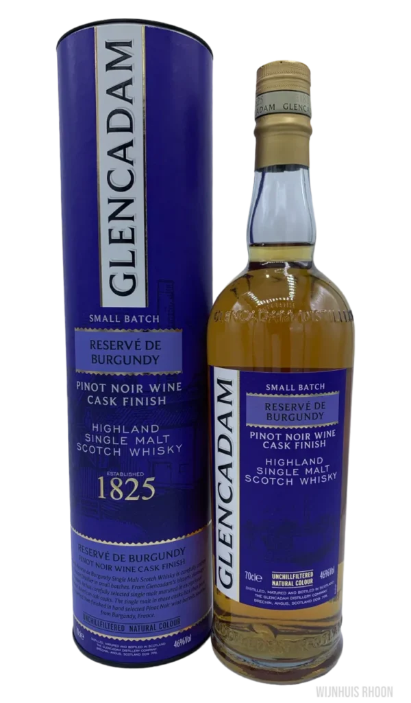 Glencadam Pinot Noir Finish Single Malt 0.7 ltr.