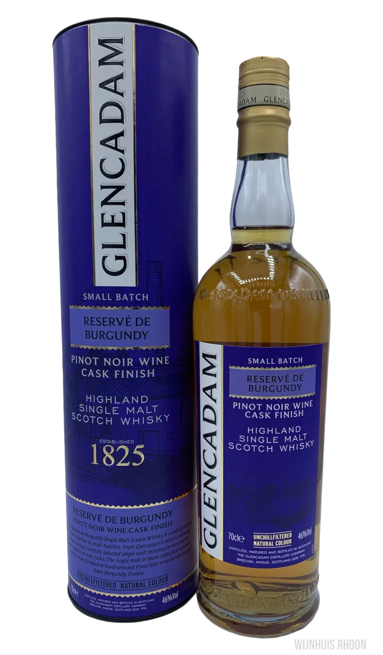 Glencadam Pinot Noir Finish Single Malt 0.7 ltr.