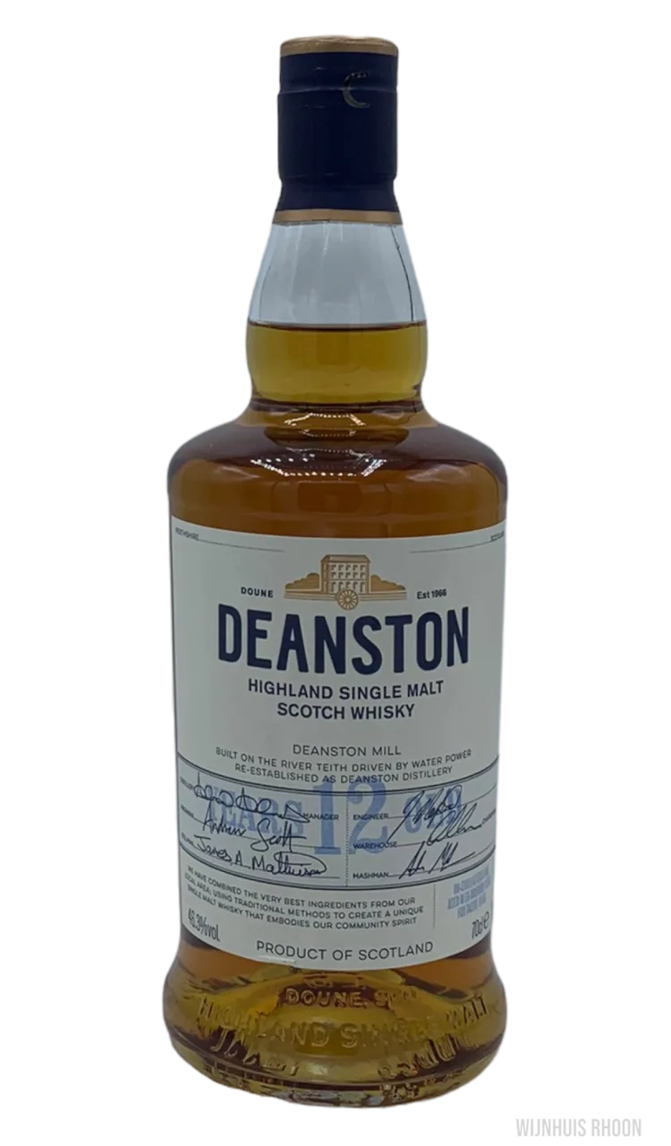 Deanston 12 YR Highland Single Malt Scotch Whisky 0.7 ltr.