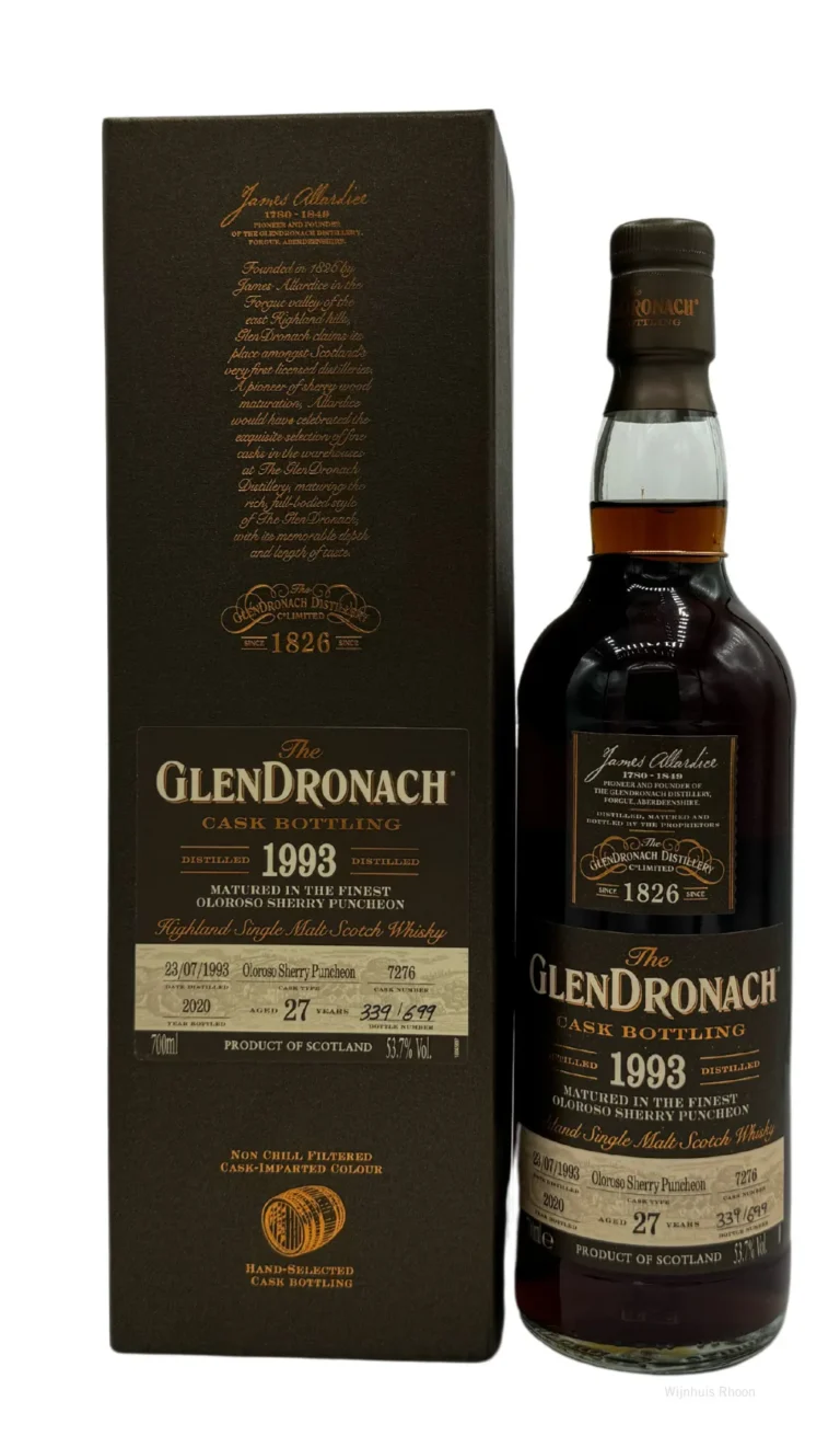 Glendronach B#18 27YR 1993 Oloroso Sherry Puncheon 53,7% 0,7 ltr.