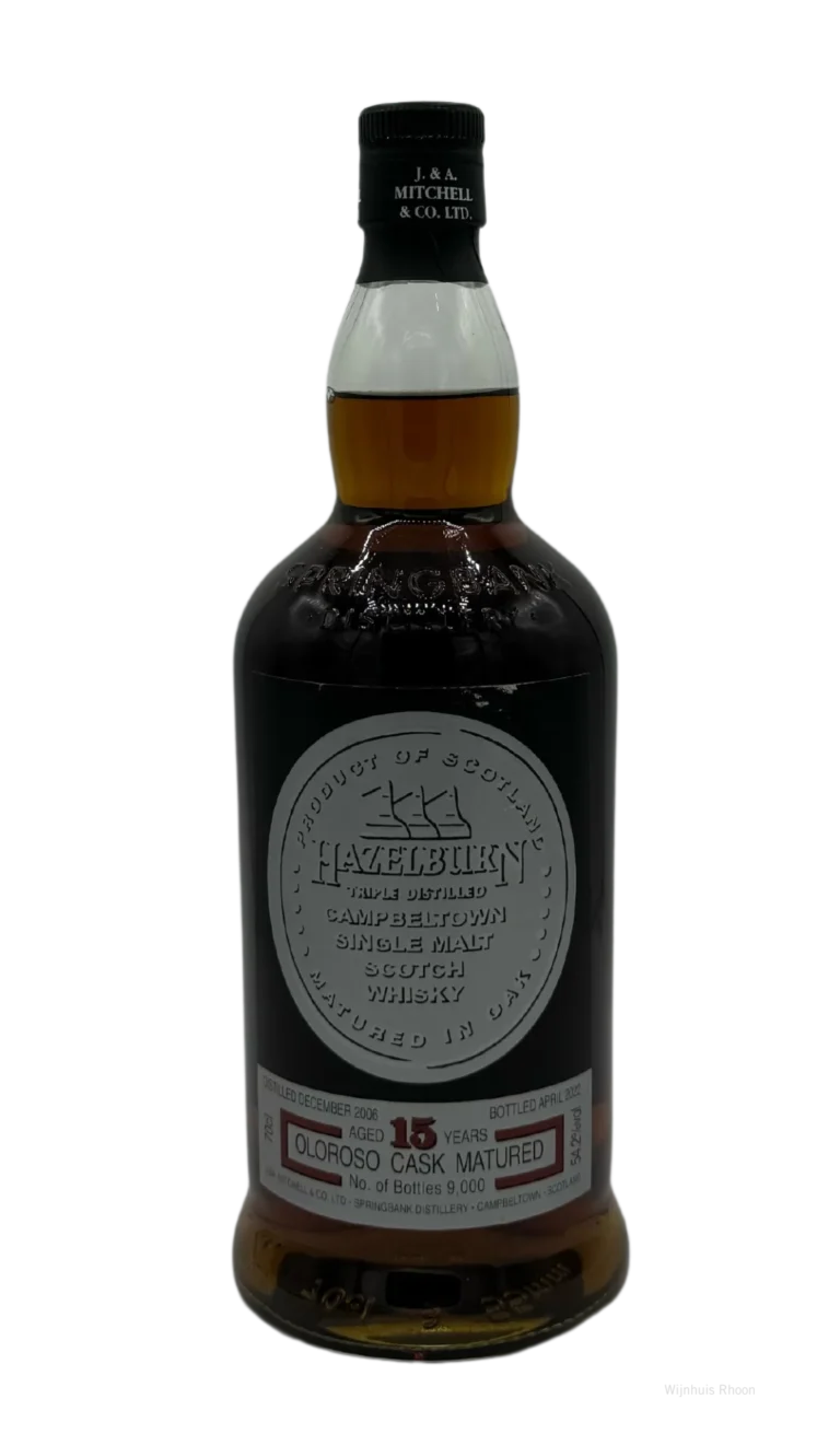 Hazelburn 15YR Oloroso Cask Matured 54,2% 2006-2022 0,7 ltr.