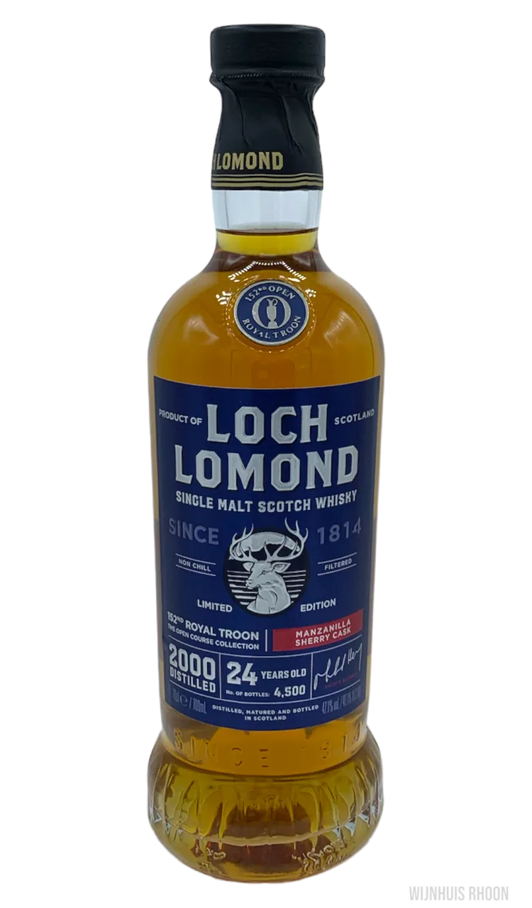 LOCH LOMOND The Open 2024 Manzanilla Sherry 24YO 0,70 ltr