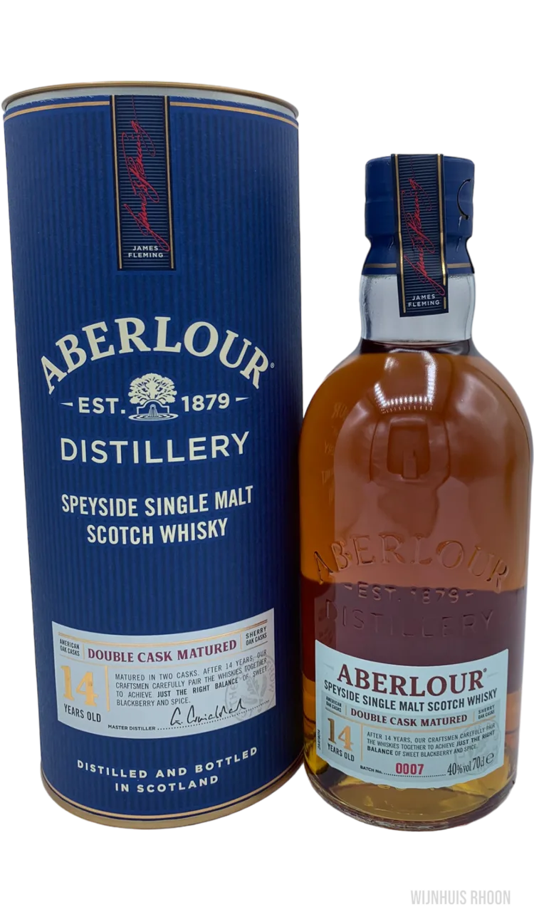 Aberlour 14 Years Double Cask Single Malt Whisky 0.7 ltr.