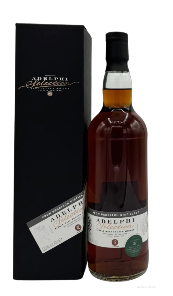 Adelphi Benriach 2012 58,6% 12 YR 0,7 ltr.