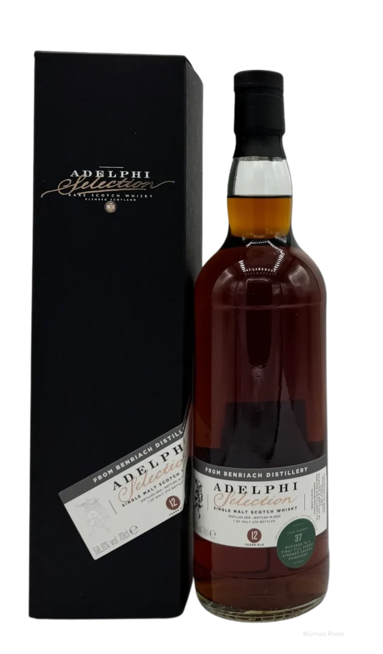 Adelphi Benriach 2012 58,6% 12 YR 0,7 ltr.