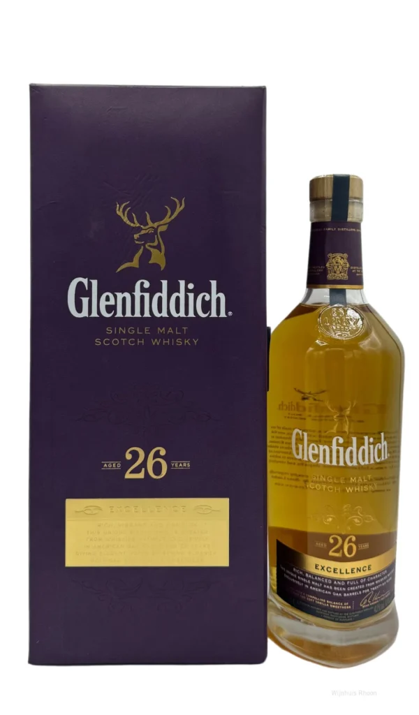 Glenfiddich 26 YR Excellence 0,7 ltr.