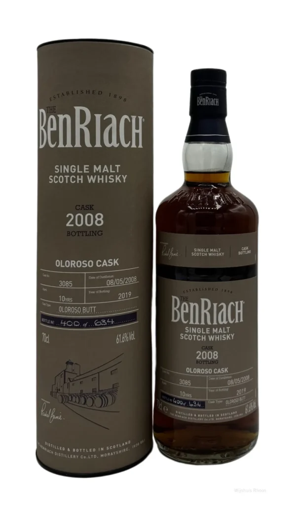 Benriach Single Oloroso Cask 3237 2007 61,2% 0,7 ltr.