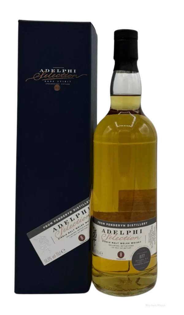 Adelphi Penderyn 2015 56,9 % 8 YR 0,7 ltr.