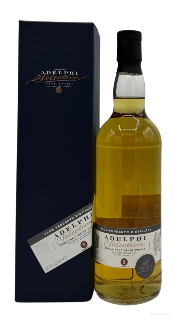 Adelphi Penderyn 2015 56,9 % 8 YR 0,7 ltr.