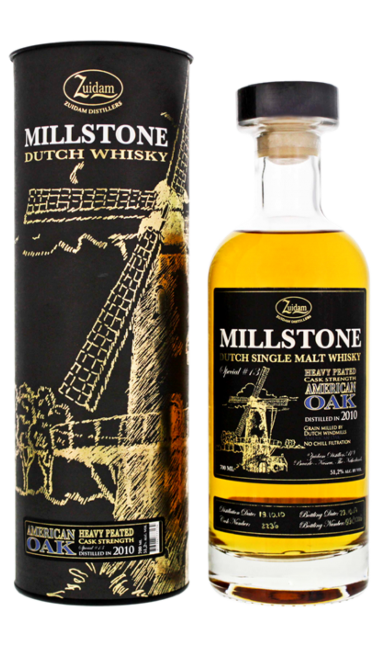 Millstone American Oak 2010 Heavy Peated Cask CS 51,2% 0,7 ltr.