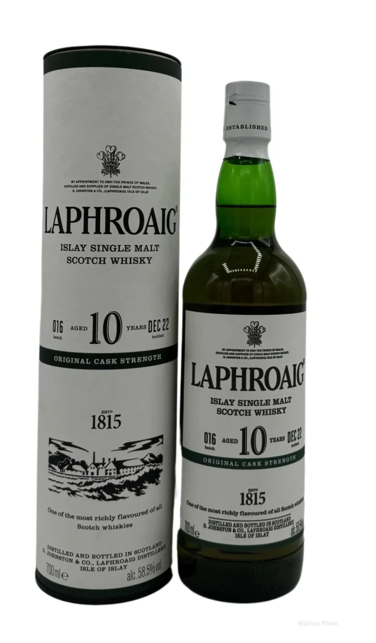 LAPHROAIG 10YO Cask Strength 58,5%  Batch 16 Dec 22  0,7 ltr.