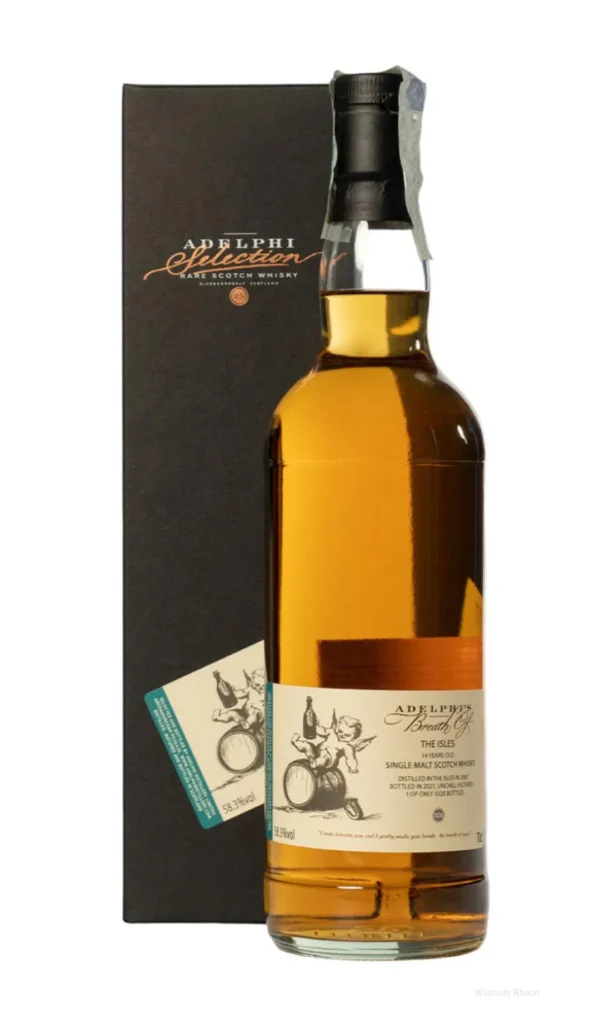 Adelphi Breath Of The Isles 2007 Single Malt Scotch Whisky 13 YR 0.7 ltr.