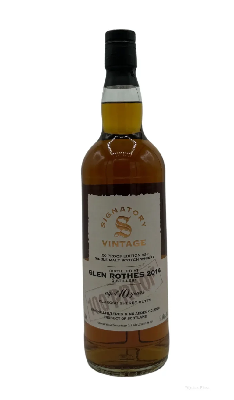 SIGNATORY GLEN ROTHES 10Y 100 PROOF 070 57,1%