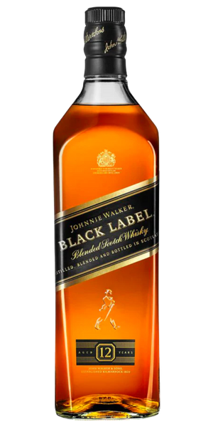 Johnnie Walker 12 YR Black Label 1,0 ltr._