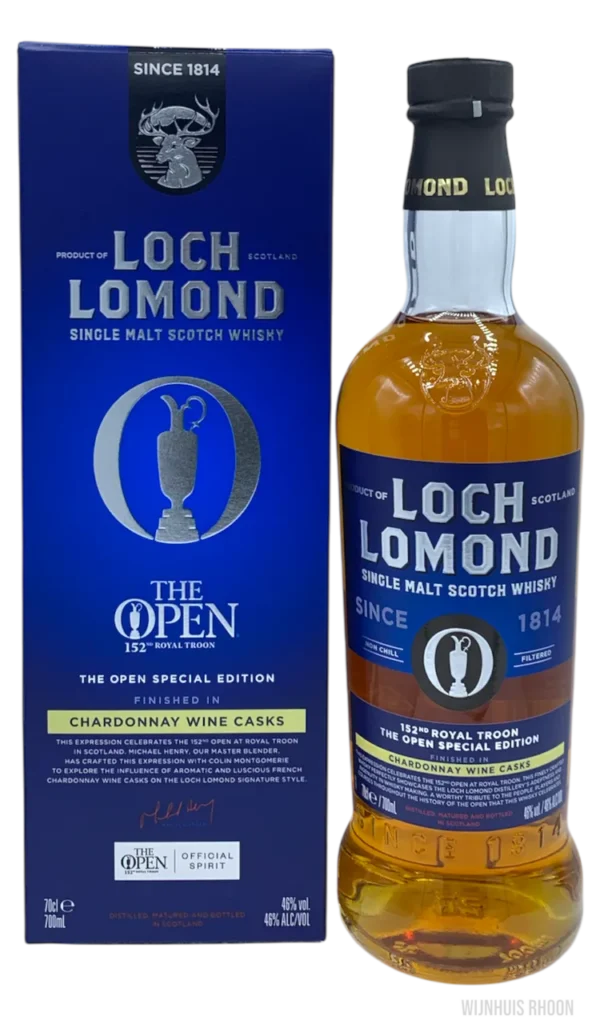 Loch Lomond The Open 2024 Chardonnay Wine Cask 46% 0,7 ltr.