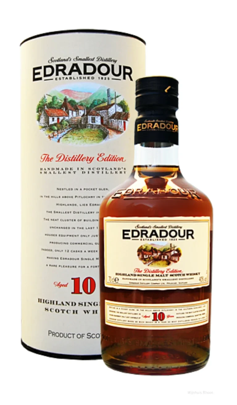 Edradour 10 YR  Single Highland Malt 0,7 ltr.