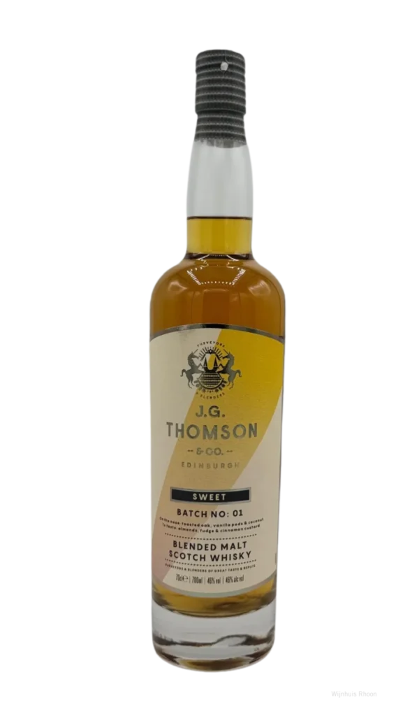 J.G. Thomson Sweet Blended Malt Whisky B#1 46% 0,7 ltr.