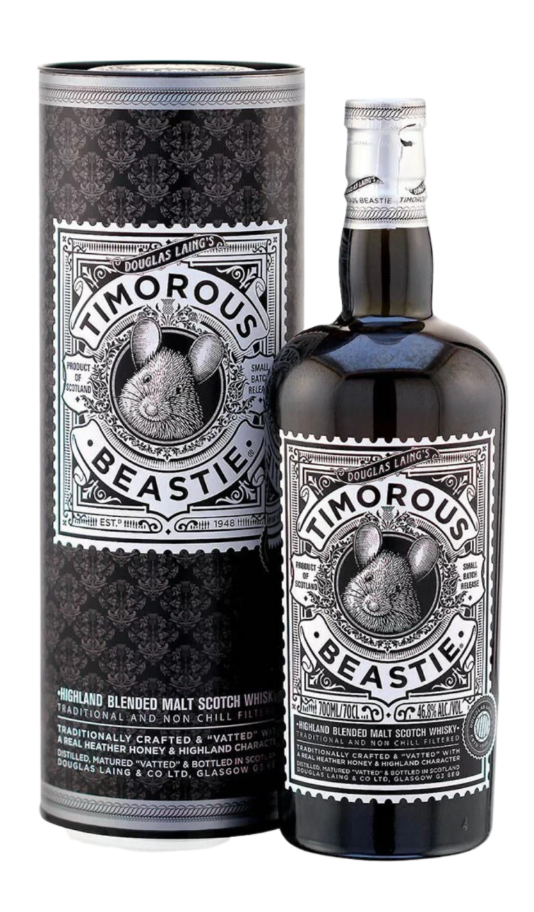 Timorous Beastie Highland malt whisky 0,7 ltr.