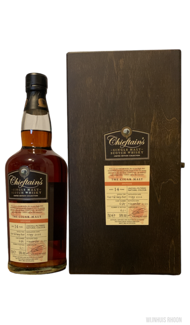 Chieftain’s Speyside The Cigar Malt 2006 – 2020 59% 0.7 ltr.