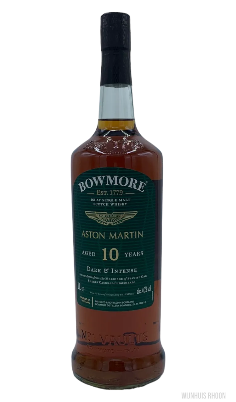 Bowmore 10 YR Single Islay Malt Aston Martin 1,0 ltr.