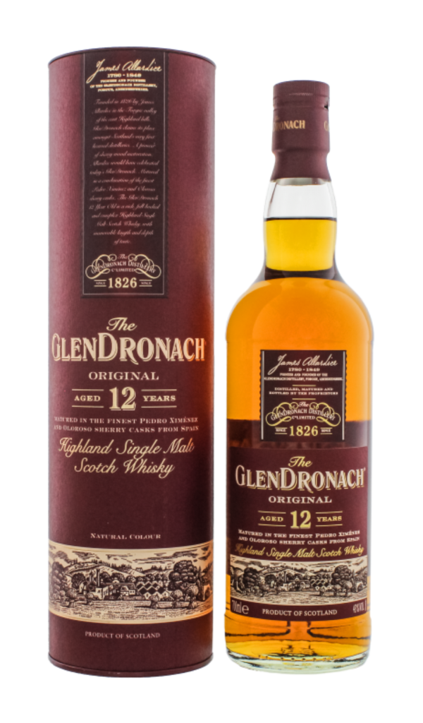 Glendronach 12 Yr. Single Highland Malt 0,70 ltr.