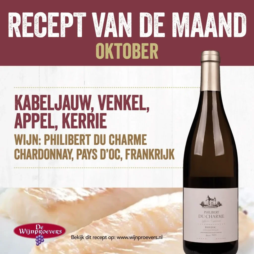 Recept van de maand oktober 2024