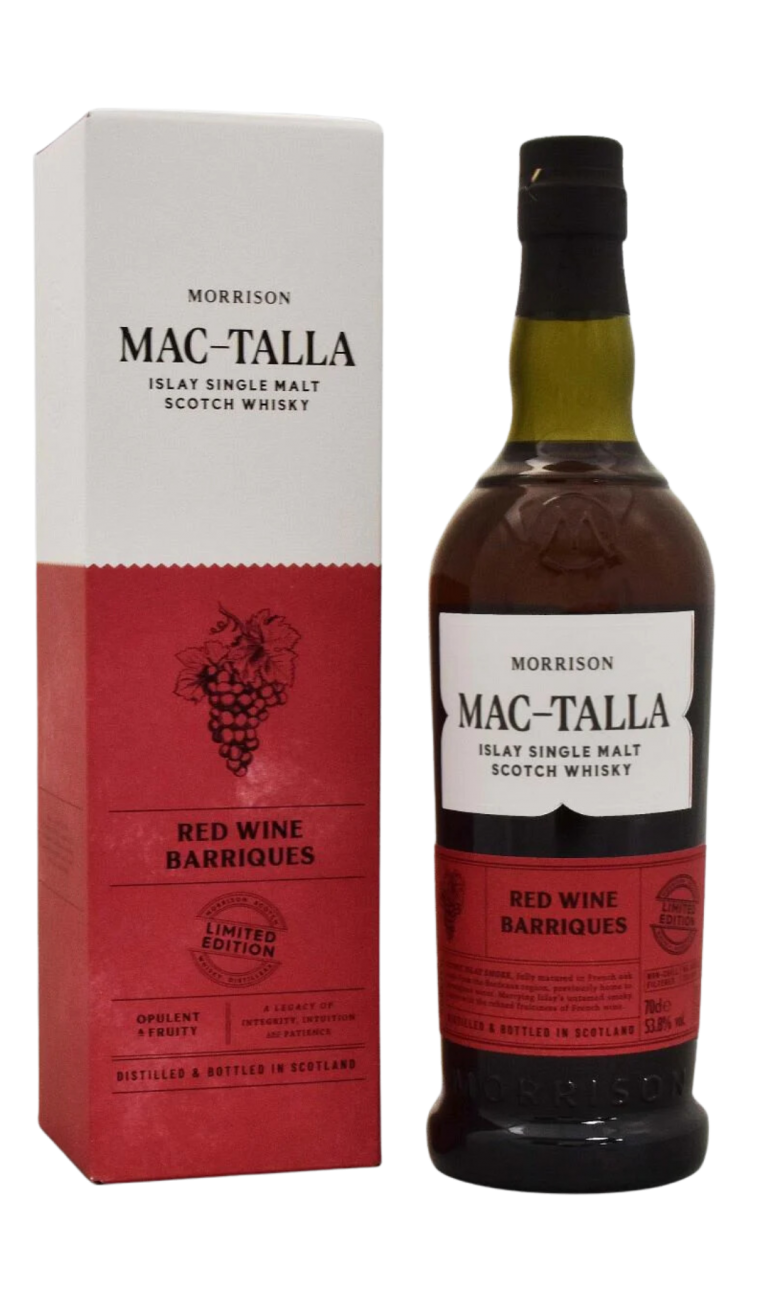 Mac-Talla Islay Single Malt Red Wine Matured 53,8% 0.7 ltr.