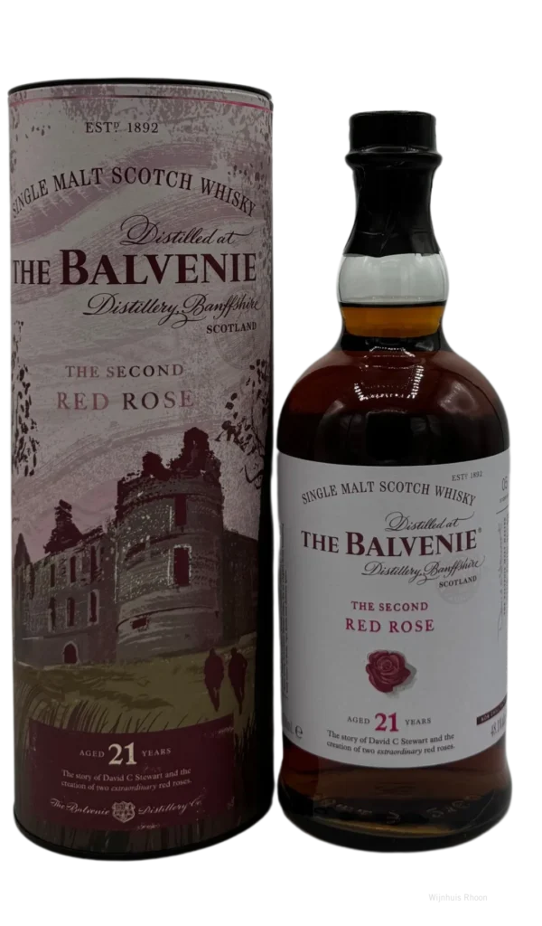 The Balvenie 21 YRThe Second Red Rose 48,1% 0,7 ltr.