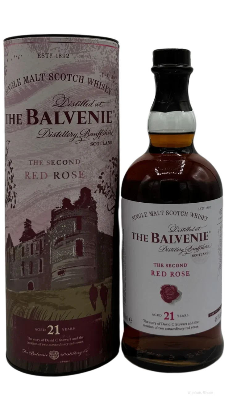 The Balvenie 21 YRThe Second Red Rose 48,1% 0,7 ltr.