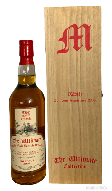 The Ultimate Edradour 2008 Cask 118 Strenght 60,4% 0,7 ltr.