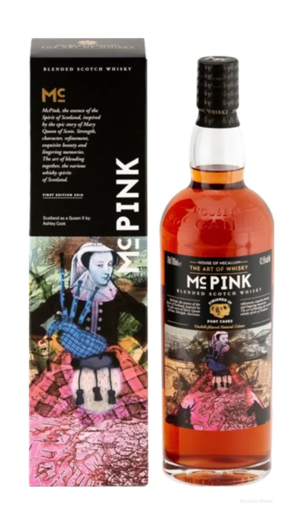 Mc Pink Blended Whisky Port Cask 43,5% 0,7 ltr.