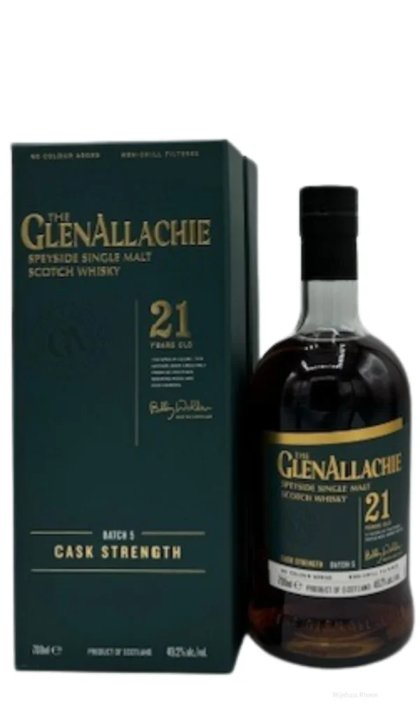 Glenallachie 21YO Single Malt Batch 5 Cask Str. 49,2% 0.7 ltr.