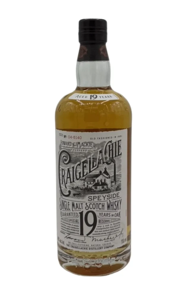 Craigellachie 19 Yr Single Malt Whisky 46% 0,7 ltr.