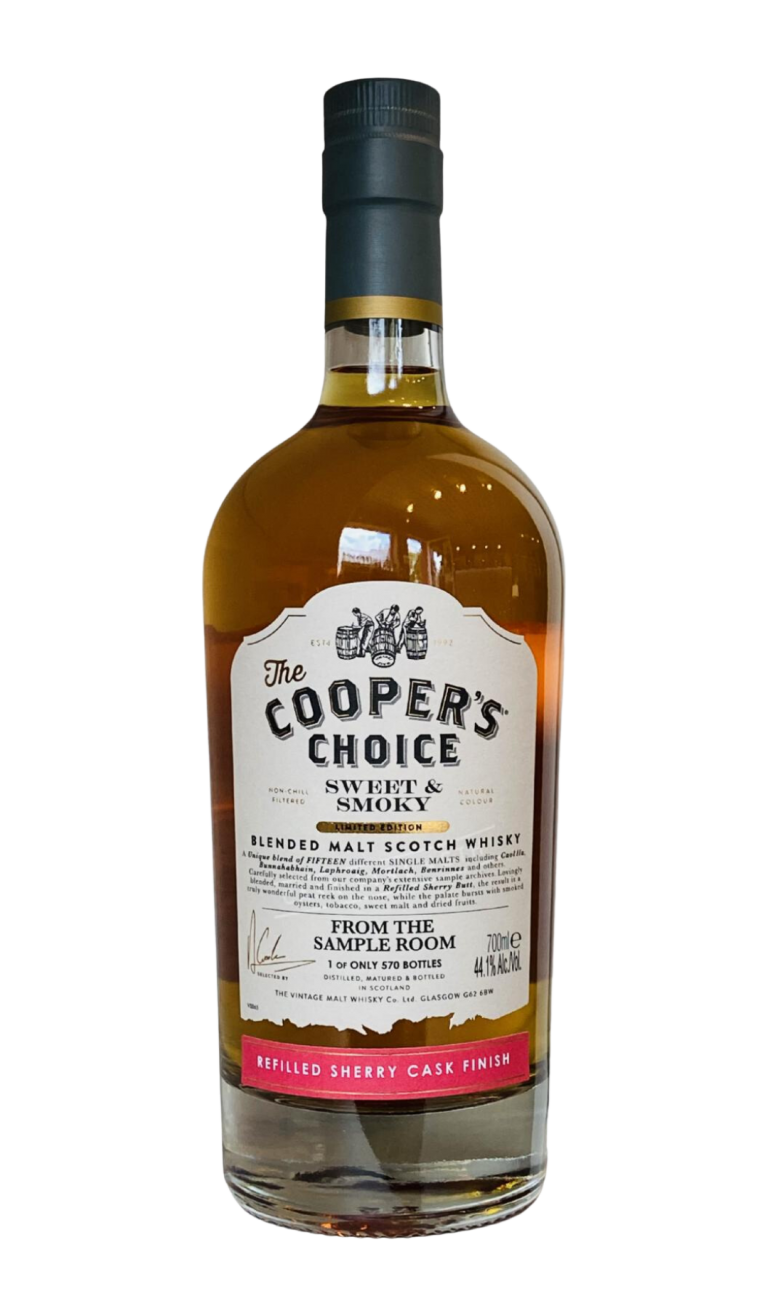 Whisky Coopers Choice From the sample room 0.7 ltr.