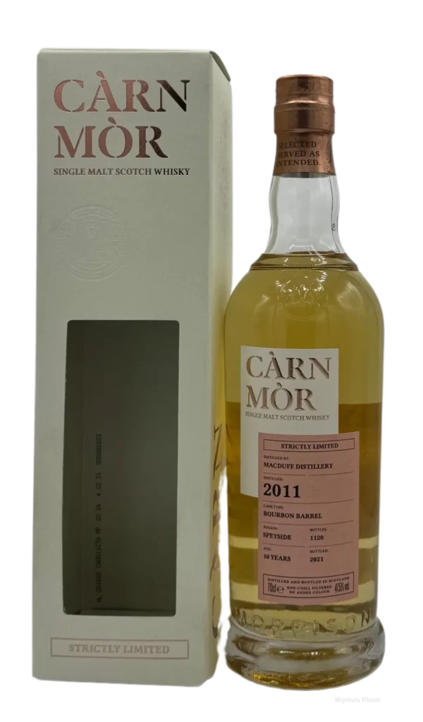 Carn Mor Strictly Limited Macduff 10 YR 2011 47,5% 0.7 ltr.
