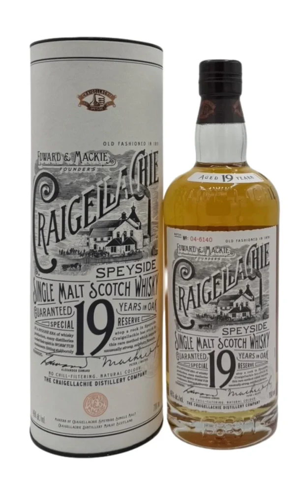 Craigellachie 19 Yr Single Malt Whisky 46% 0,7 ltr.