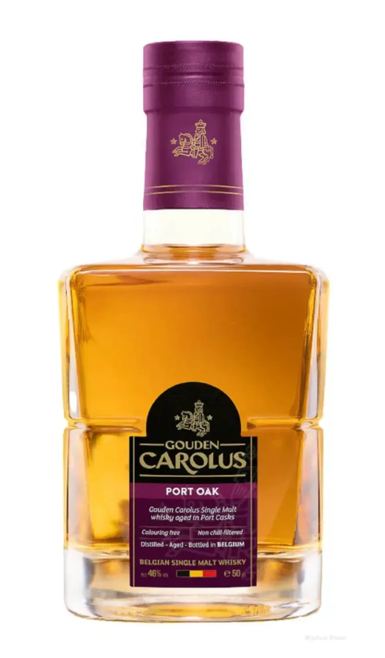 Molenberg Gouden Carolus Single Malt Whisky Port oak 46% 0,5 ltr.