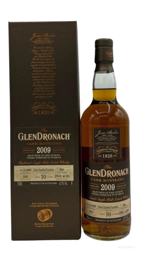 Glendronach B#18 10YR 2009 Pedro Ximenez Puncheon 61,9% 0.7 ltr.