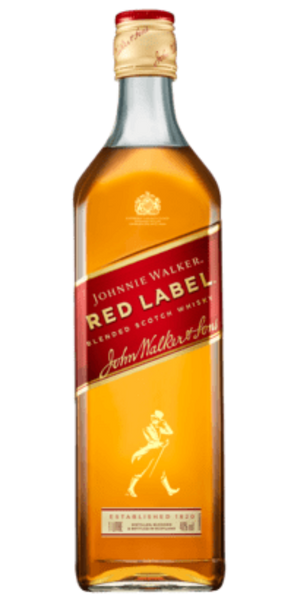 Johnnie Walker Red Label Scotch Whisky 1.0 ltr._