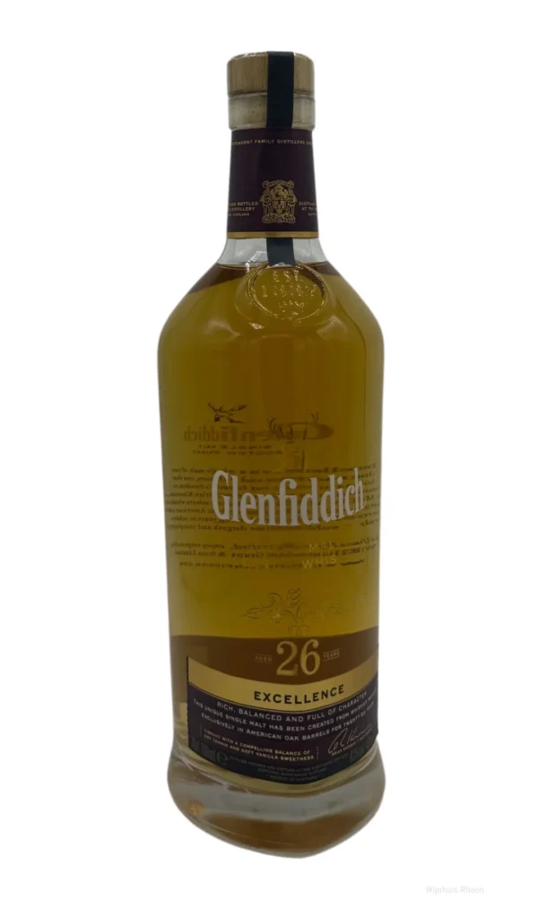 Glenfiddich 26 YR Excellence 0,7 ltr.