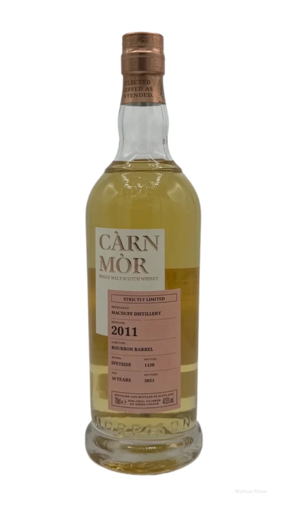 Carn Mor Strictly Limited Macduff 10 YR 2011 47,5% 0.7 ltr.