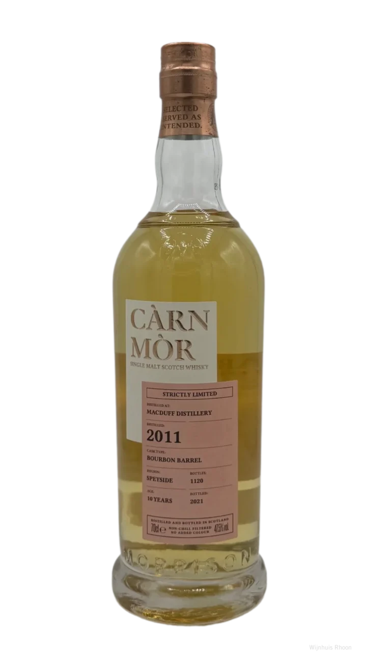 Carn Mor Strictly Limited Macduff 10 YR 2011 47,5% 0.7 ltr.