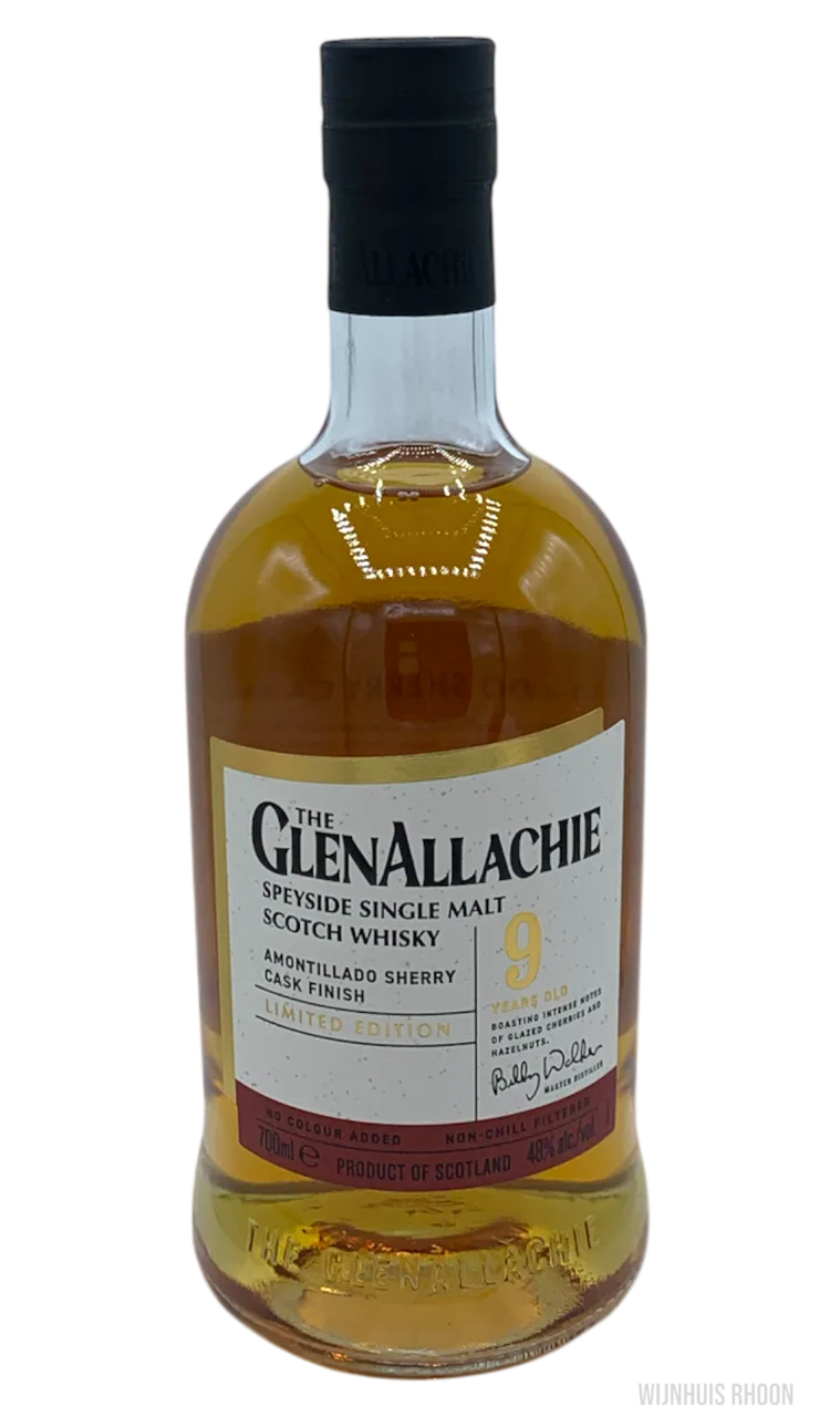 GLENALLACHIE 9YO Amontillado Sherry Cask Finish 48% 0,7 ltr.