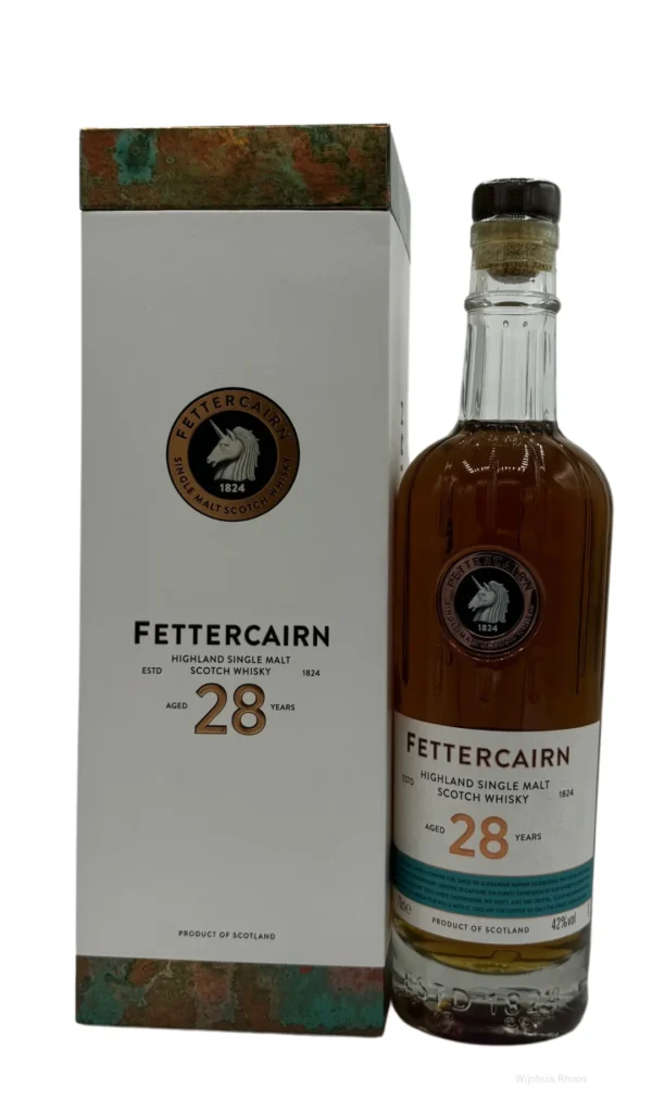 Fettercairn 28 yr Highland Single Malt whisky 0,7 ltr.