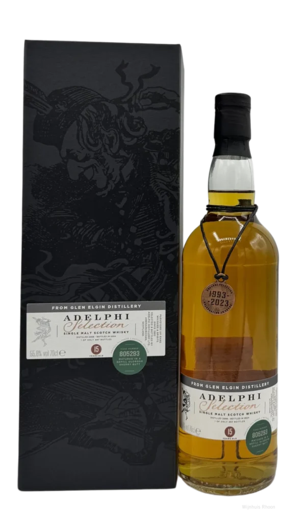 Adelphi Glen Elgin 2008 55,6 % 15 YR 0,7 ltr.