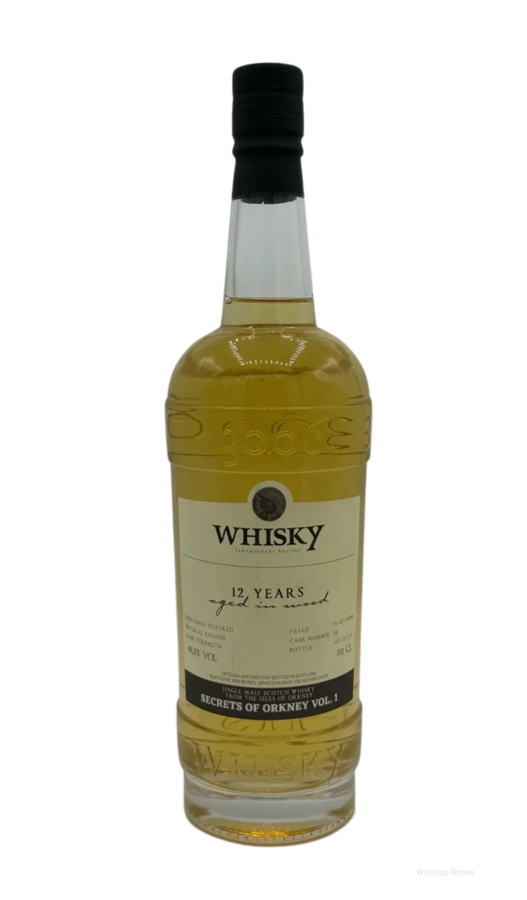 3006 Whisky  Secrets of Orkney #1 12 Years Whisky (Cask 35)  61,5% 0,7 ltr.