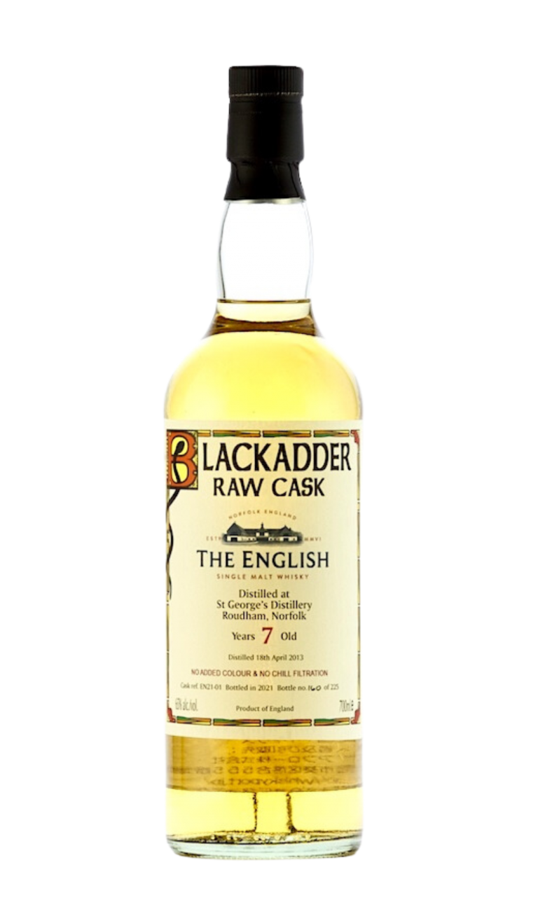 Blackadder The English Whisky 2013 7YR 65% 0.7 ltr.