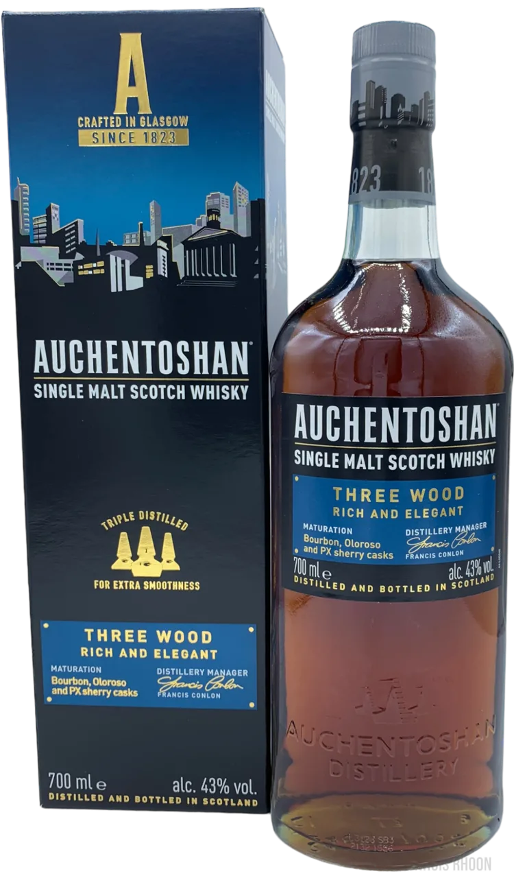 Auchentoshan Three wood 0,7 ltr.