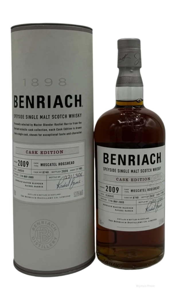 Benriach Cask Edition Moscatel Hogsh 11Y #8748 0.7 ltr.