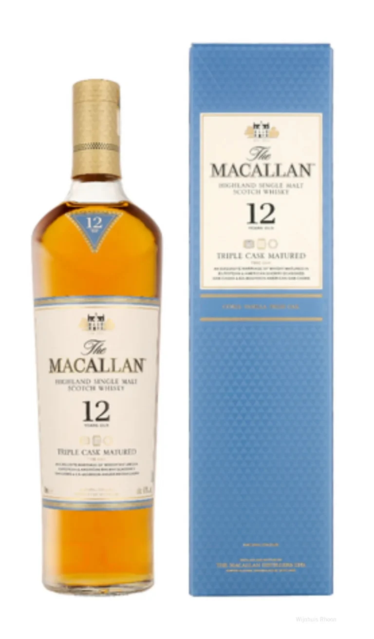 Macallan 12 YR Triple Cask 0,7 ltr.